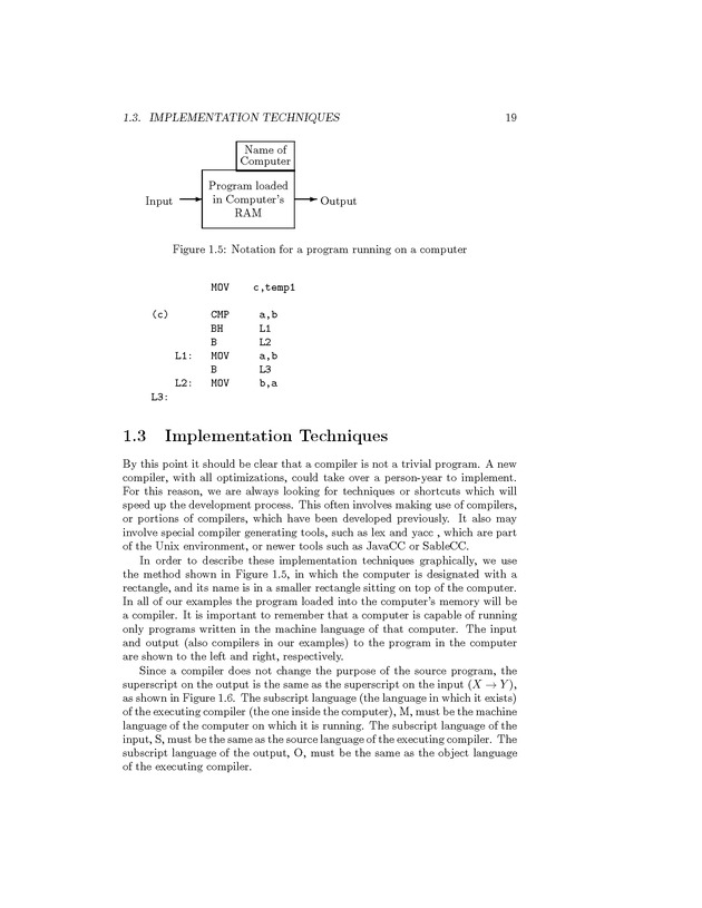 Compiler Design: Theory, Tools, and Examples - Page 19